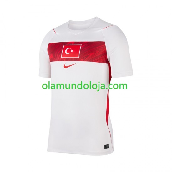 Camisola Turquia Homem Equipamento Segundo 2026 2027 Manga Curta